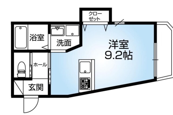 HCフラッツ六甲高羽IIの物件間取画像